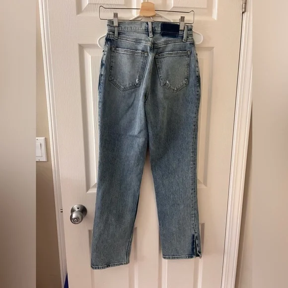 Abercrombie 90’s straight ultra high rise jeans - Picture 2 of 7